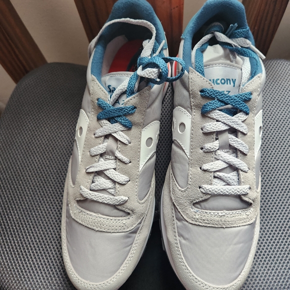 Saucony Other - Saucony Men's Gray and Blue Sneakers